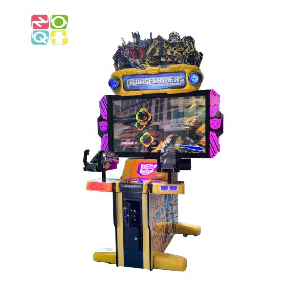 Transformers 2P Gun  Arcade Machine With 55 Inch LCD
