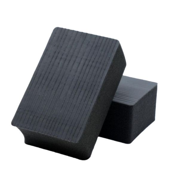 Rectangular Auto Clay Bar Block Sponge Removes Embedded Residues