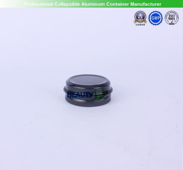 Matte Black color 30ml Cosmetic Packaging Face Body Care Cream Empty Aluminum Container Jars