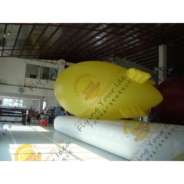 0.18mm PVC Helium Advertising Blimps Bespoke UV Productive Printing