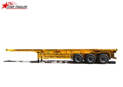 3 Axles 40t Container Skeletal Trailer Multi Function For Chemical Tanker Container