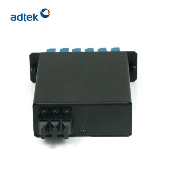 HD 12 Ports 24 Fiber Optic Cassettes SM Full Loaded Fast Installation