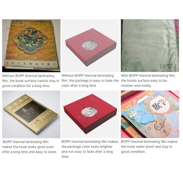 25миллиметровая теплая ламинирующая матовая пленка с высокой прозрачностью и непрозрачной отделкой