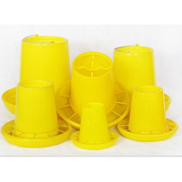 4kg Plastic Poultry Chicken Feeder And Drinker Chick Feeding Bucket
