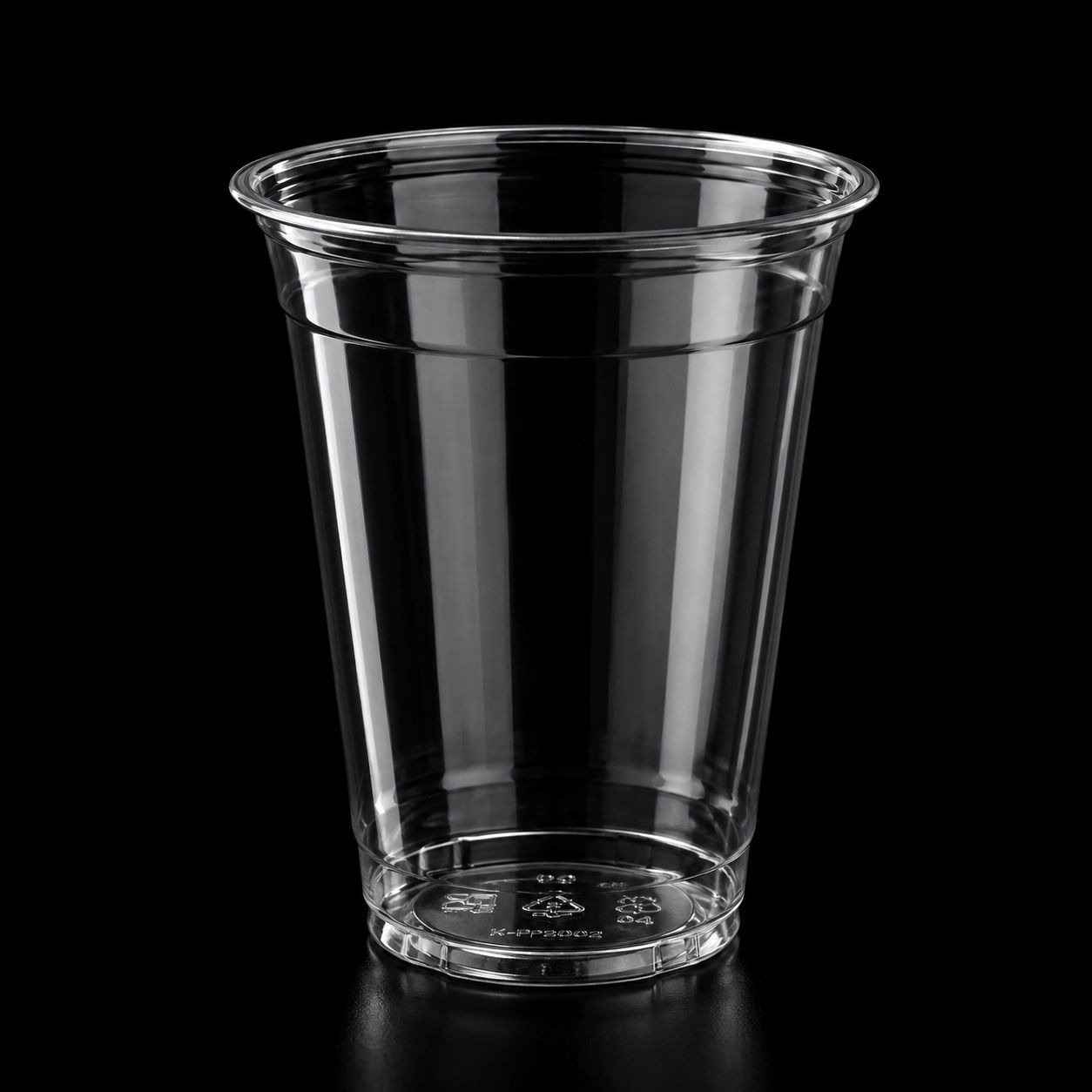Large Opening 20oz PET Beverage Cups 98mm Disposable Cup For Bubble Tea And