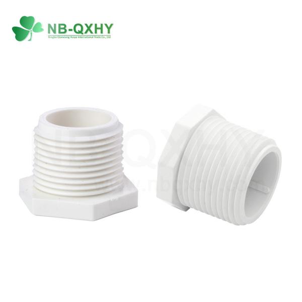 OEM PVC UPVC Sch40/80 Plastic Elbow Pipe Fittings for Water System 1/2 4 Equal