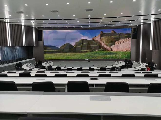 LONGDA Small Pixel Led Display P1.56 Indoor Full Color Conference Video Wall ISO9001