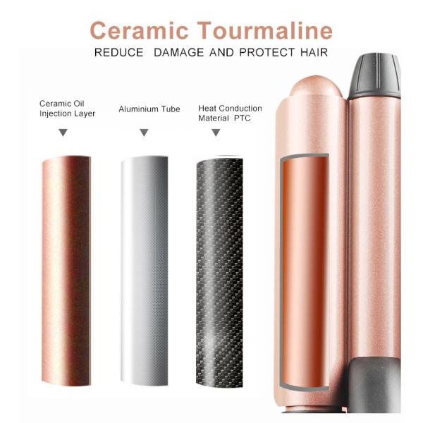 CE CETL 3 Barrel Curling Iron Wand , 1 inch Hair Waver Beach Waves