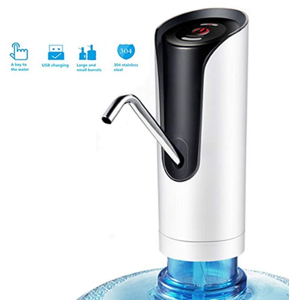 Lithium Ion Chargeable Automatic Bottled Water Pump Power Saving 4W