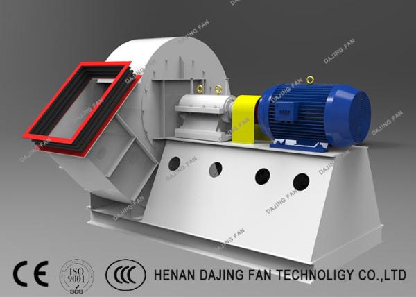 Backward Impeller Induced Draft Fan Cast Iron Id Fan In Power Plant 6kv Motor