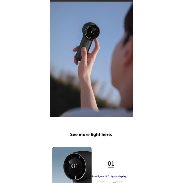 USB Mini Handheld Portable Fan Lightweight Design Compact Rechargeable Fan OEM Size