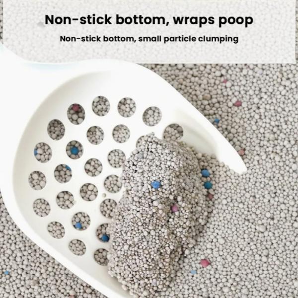 Grey Spherical Bentonite Cat Litter ODM Bentonite Clay Safe For Cats