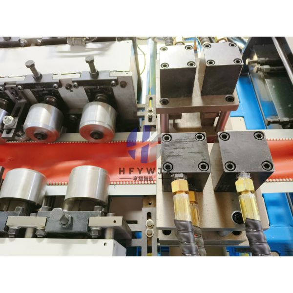PLC Controlled Flexible Connection Production Line with 12 Forming Passes and Cr40 Main Shaft