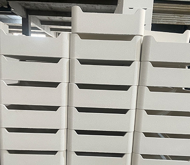 High Temperature Furnace Fittings Pushing Board Corundum Mullite Board