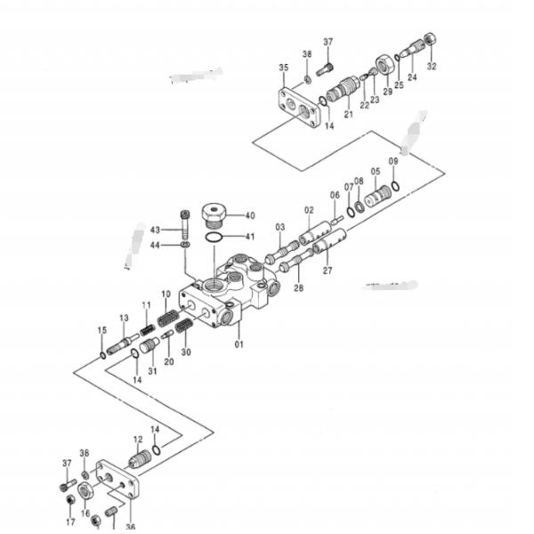 Регулятор 9122781 гидронасоса экскаватора EX300-2 HPV145 Хитачи