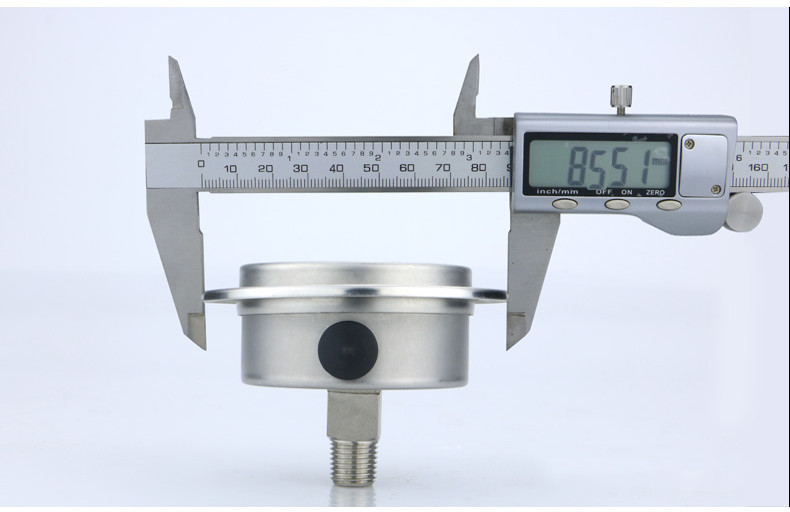High Pressure Gauges with 2.5-inch Diameter Mounting Edge and Precision 2.5% Accuracy