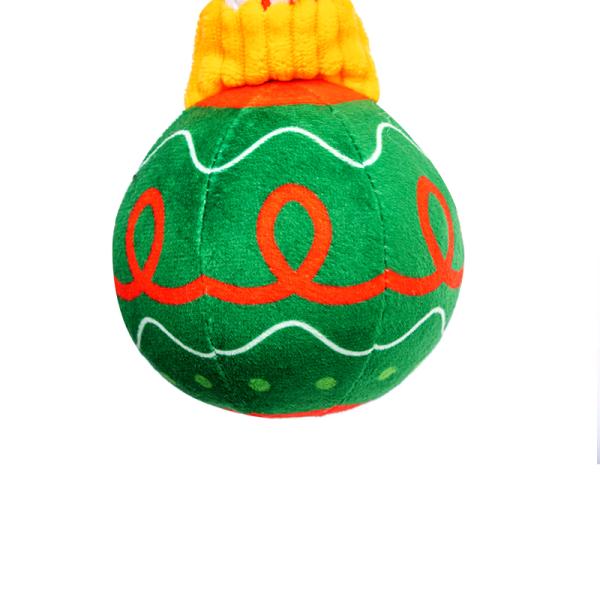 Washable Christmas Pet Chew Toy With Squeaker Machine