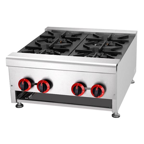 Video Technical Support High Productivity Commercial Portable Gas Stove with 6 Burners