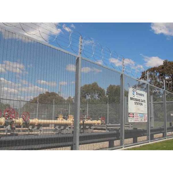 Welded Wire Security Fence 4-11 Gauge High Rigidity Anti-Corrosion