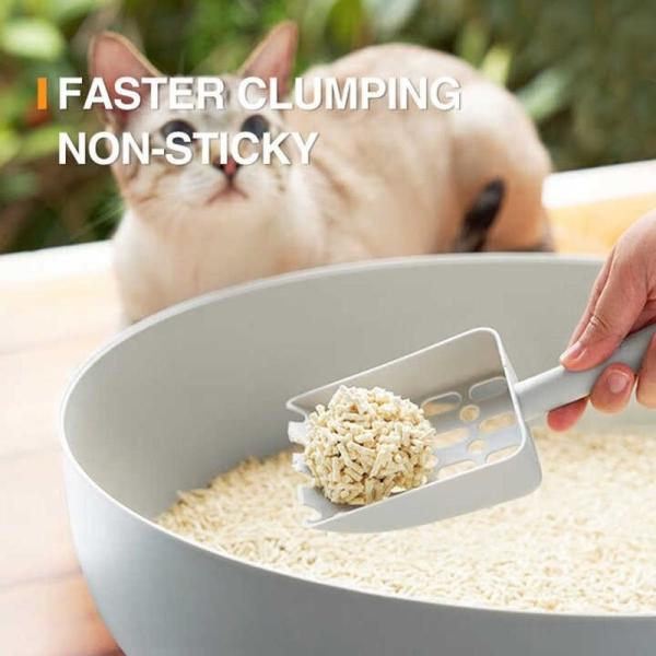 Fast Clumping Tofu Cat Litter for Easy and Convenient Litter Box Maintenance