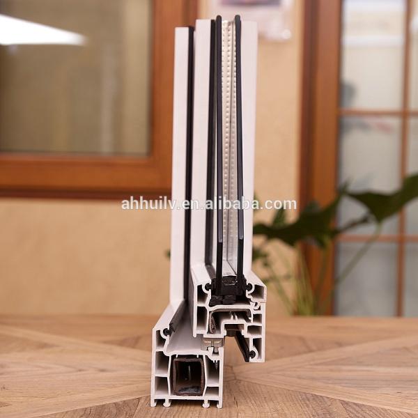 6063-T5 Square Window Aluminum Profile  Delicate Smooth And Subtle Edges