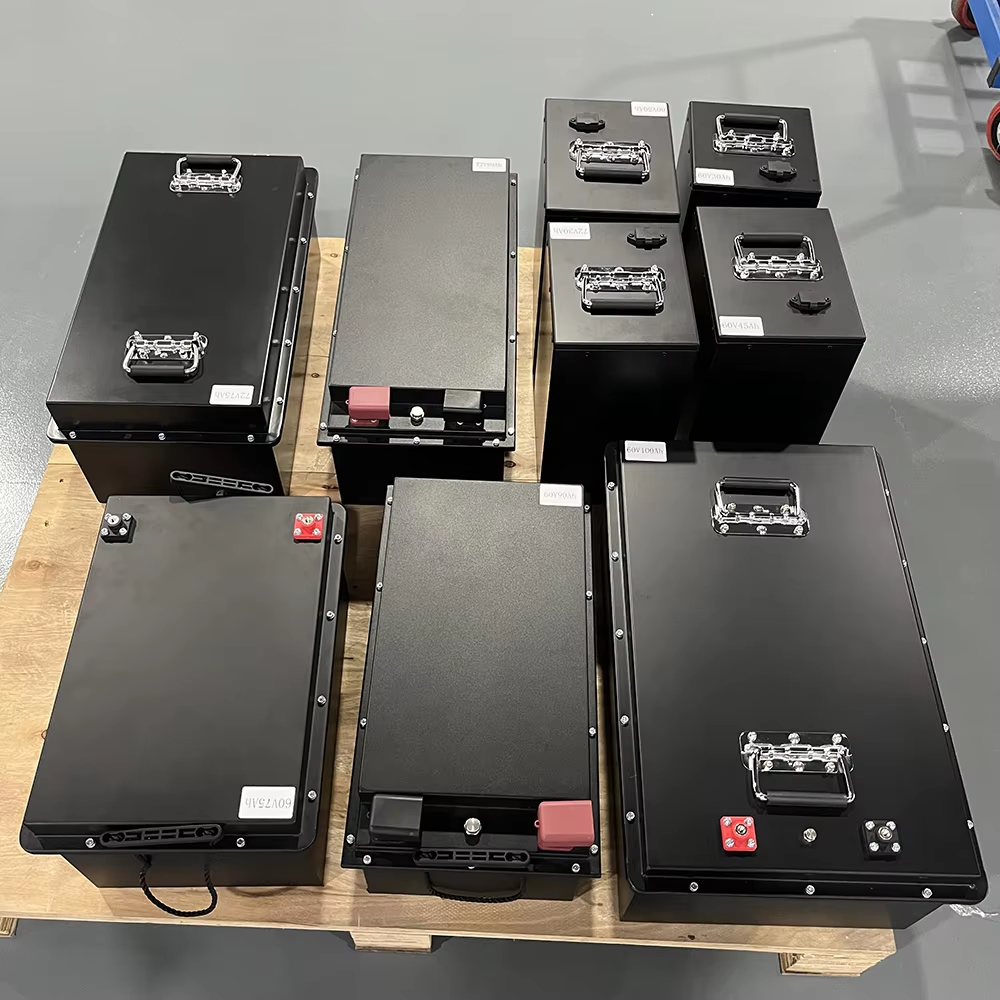 Custom 60V 100AH Lithium Battery Pack With Built In BMS