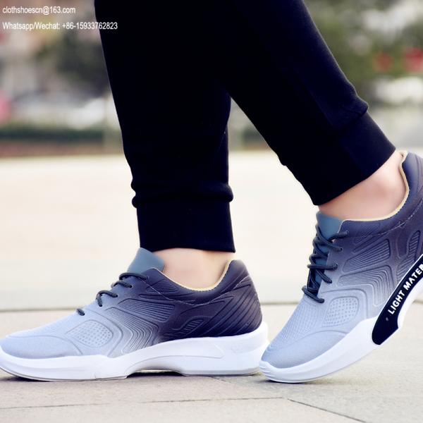 2018 New Design Hot Selling Men Shoes Sports 3D Cloth Shoes With Lace
