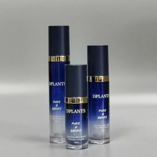 JL-LB311 Round Lotion Bottle 20ml 30ml 45ml Cosmetic Packaging odm