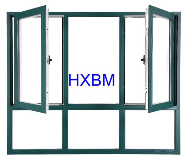 Gaxeta de alumínio com ponto baixo - vidro das janelas de batente EPDM da ruptura térmica de E Heatproof