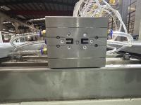 Étiquette de prix de détail PVC Profil industriel de fabrication de machine à vis jumelles