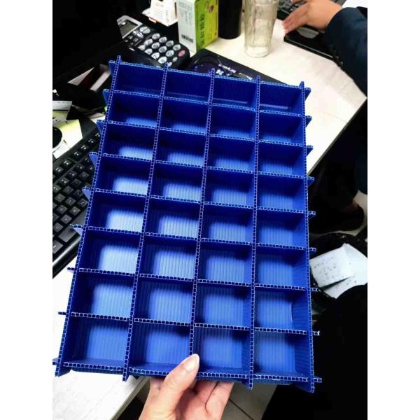 Plastic Dividers Box Turnover PP Hollow Sheet Anti Pressure Shakeproof