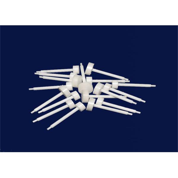 White Polished Zirocnia Ceramic Rod / Small Ceramic Roller Pin