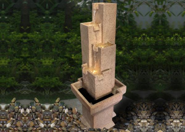 Light Luxury Garden Decor Sandstone Water Fountain