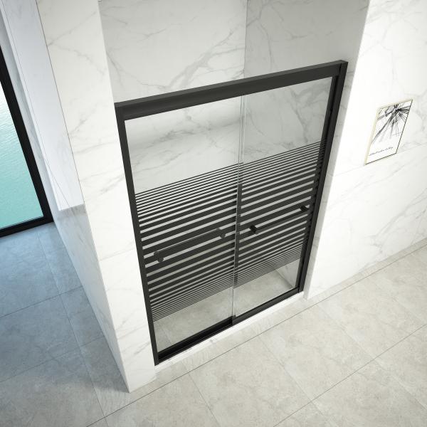 Двери ливня толщины 6mm ясные сползая стеклянные для гостиниц