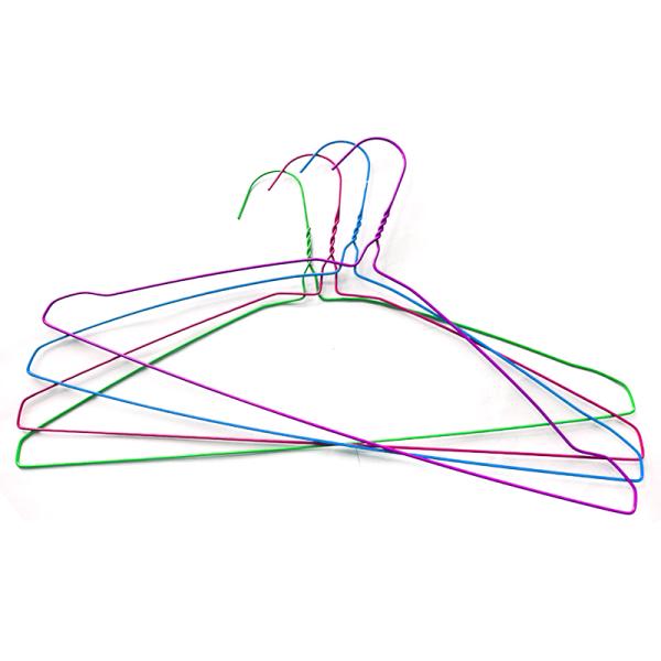 Supermarket Galvanized Thickness 2.2mm Steel Wire Hangers