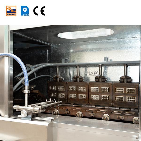 Stainless Steel Automatic Monaka Wafer Production Line Food Processing Machine for Smooth Production