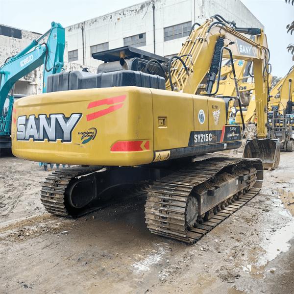 Excavateur de 21 tonnes sany215 fabriqué en SANY215C pro excavateur d'occasion avec technologie de pointe
