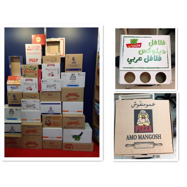 Full Computerized Flexo Printing Slotting Machine High Speed Vacuum Transfer Top