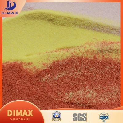 Areia de pintura de cor de pedra real calcinada a alta temperatura de alta qualidade