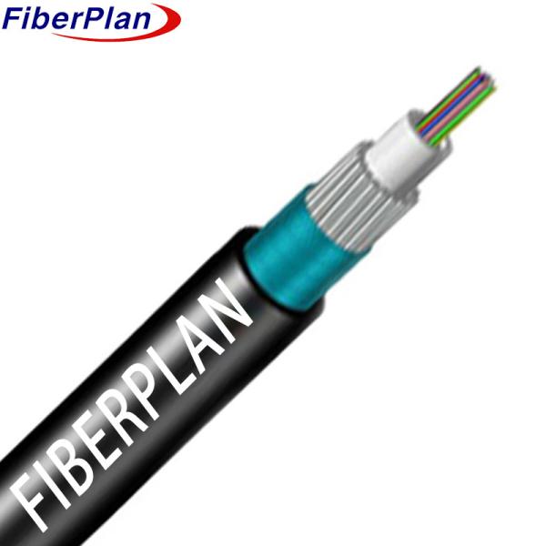 Polyethylene Jacket GYXTS Outdoor Armored Crush Resistant Fiber Optic Cable