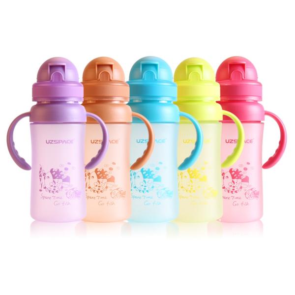 Non - Toxic Silicone Baby Products 270ml Silicone Nipple Bottles With Washable And Durable