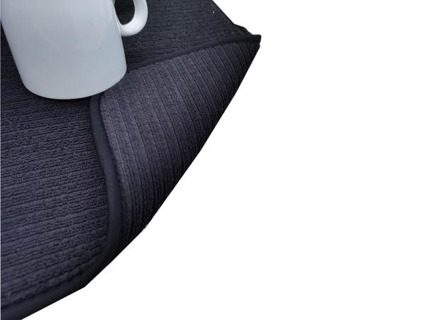 O escorredor de pratos contrário Mat Drying Mat For do XL Microfiber torna côncava a barra de café
