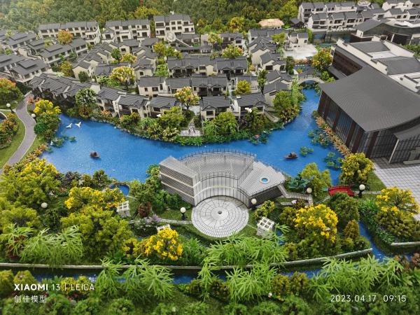 1:450 Jiangnan Water Town Architectural Model Town Chinese Contemporary