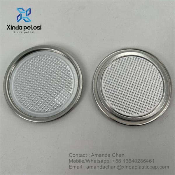 Aluminum Can Foil Seal Lid Aluminum Foil Lid Easy Peel Off Lid For Dry Food