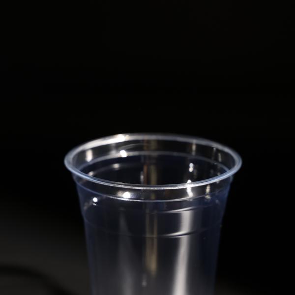 Disposable PET Cup Drink Cups 14oz Volume Bubble Tea Packaging Cups For Party