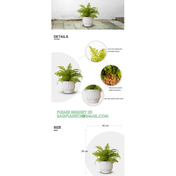 Artificial Bonsai Tree Juniper Faux Plants Indoor Fake Plants Decor with Ceramic Pots for Home Table Office Desk