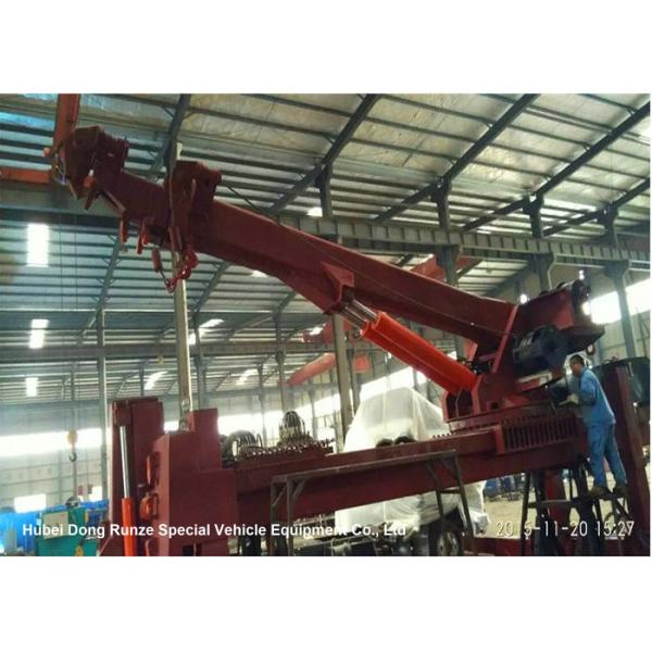 40 Ton 360 Degree Rotary Recovery Truck Body / Steel Wrecker Towing Body