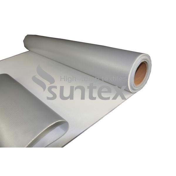 Grey Silicone Coated Fiberglass Fabric For Insulation Jacket