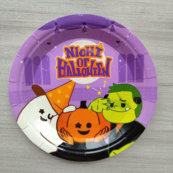 Eco-friendly Disposable Tableware for Birthday Party Food and Cake Plate Lunch Plate