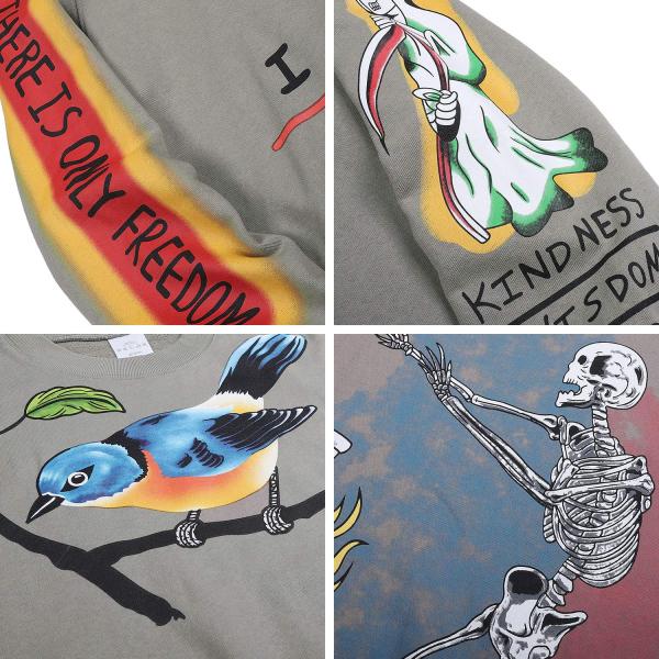 Фуфайка шеи экипажа людей простая напечатала фуфайку хлопка 100 процентов